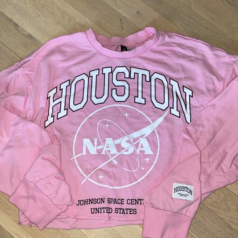 H&M Cropped Sweatshirt